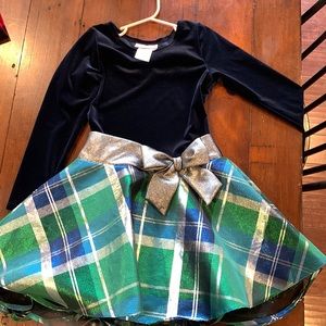 Bonnie Jean Girls Long Sleeve Fit + Flare Dresses